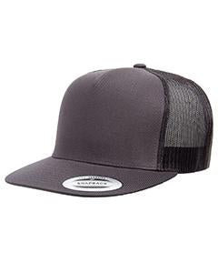 Yupoong Adult 5 -Panel Classic Trucker Cap 6006 CHARCOAL