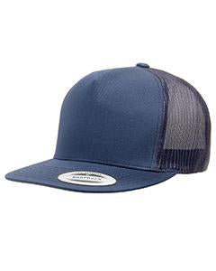 Yupoong Adult 5 -Panel Classic Trucker Cap 6006 NAVY