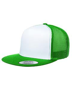flexfit_6006w_kelly/ white/ kly_company_logo_headwear