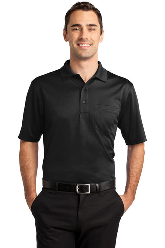 CornerStone Black CS412P custom work polo shirts