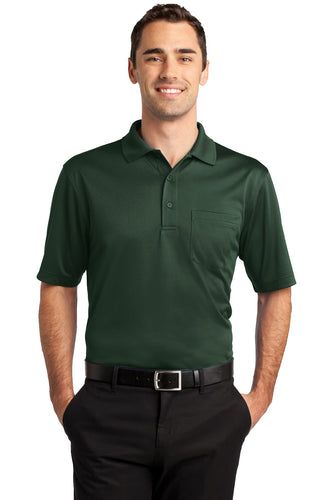 CornerStone Dark Green CS412P custom work polo shirts