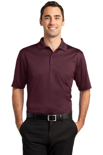 CornerStone Maroon CS412P custom work polo shirts
