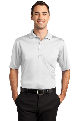 CornerStone White CS412P custom work polo shirts