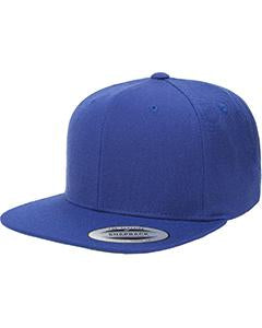 Yupoong Adult 6-Panel Structured Flat Visor Classic Snapback 6089 ROYAL