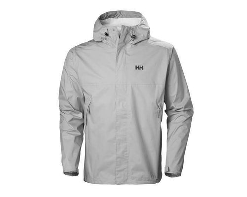 helly hansen loke jacket 62252 grey fog, company logo jackets