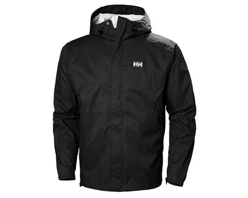 helly hansen loke jacket 62252 black, company logo jackets
