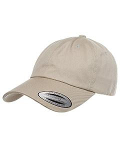 Yupoong Adult Low-Profile Cotton Twill Dad Cap 6245CM KHAKI