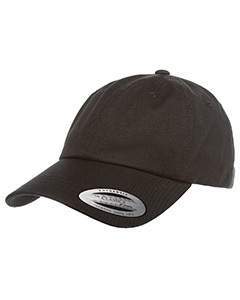 Yupoong Adult Low-Profile Cotton Twill Dad Cap 6245CM BLACK