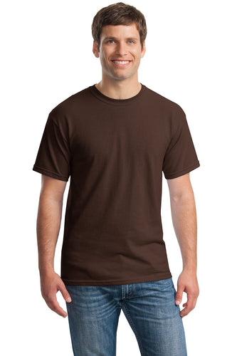 gildan heavy cotton t shirt 5000 dark chocolate