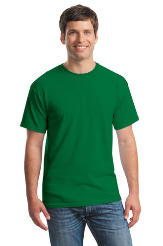 gildan heavy cotton t shirt 5000 turf green
