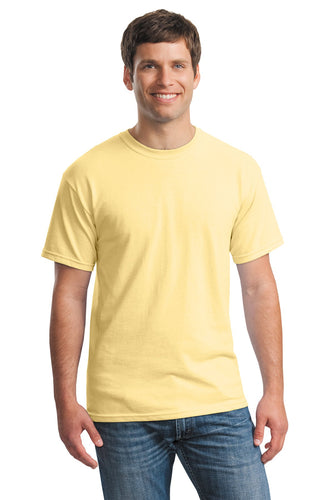 gildan heavy cotton t shirt 5000 yellow haze