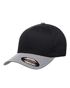 flexfit_6277_black/ silver_company_logo_headwear