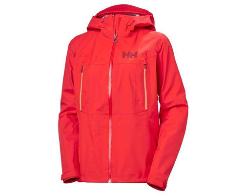 helly hansen w verglas 3l shell jacket 62835 alert red, company jackets with logo