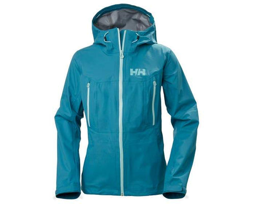 helly hansen w verglas 3l shell jacket 62835 blue wave, company logo jackets
