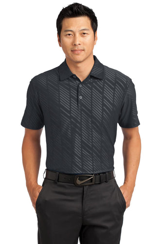nike black 632412 custom logo polo shirts