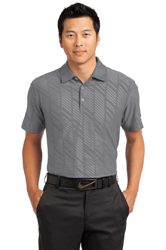 nike dark grey 632412 custom logo polo shirts