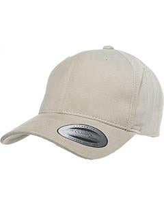 Yupoong Adult Brushed Cotton Twill Mid-Profile Cap 6363V PUTTY