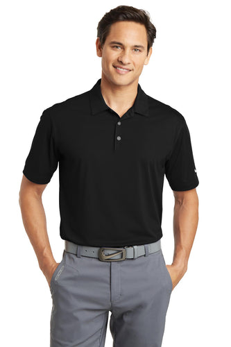 nike black 637167 dri fit polo shirts custom