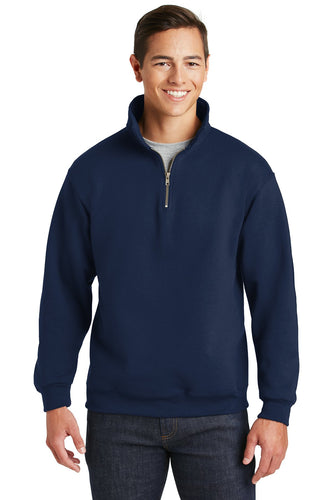 Jerzees Navy 4528M custom embroidered sweatshirts