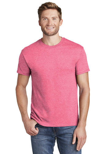 hanes x temp t shirt 4200 neon pink heather