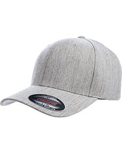 flexfit_6477_heather grey_company_logo_headwear