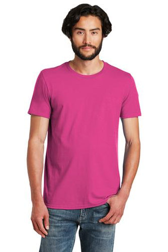 anvil combed ring spun cotton t shirt 980 hot pink