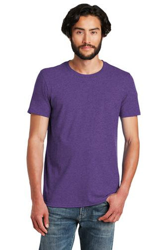anvil combed ring spun cotton t shirt 980 heather purple