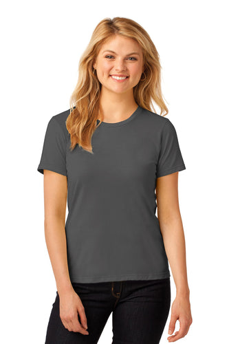 anvil ladies combed ring spun cotton t shirt 880 charcoal