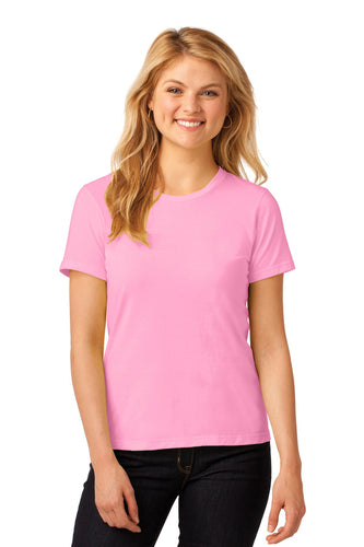 anvil ladies combed ring spun cotton t shirt 880 charity pink