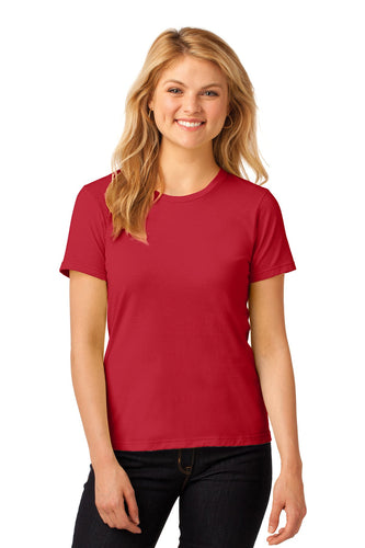 anvil ladies combed ring spun cotton t shirt 880 red