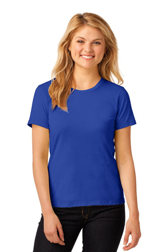 anvil ladies combed ring spun cotton t shirt 880 royal blue