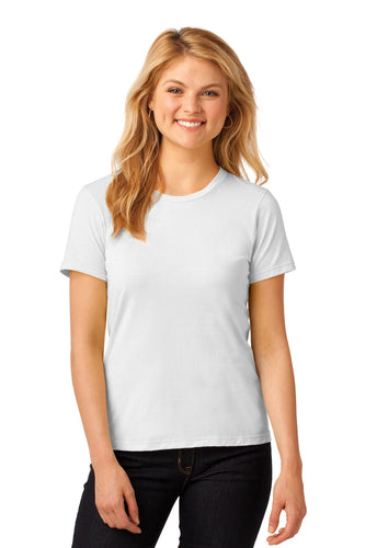 anvil ladies combed ring spun cotton t shirt 880 white