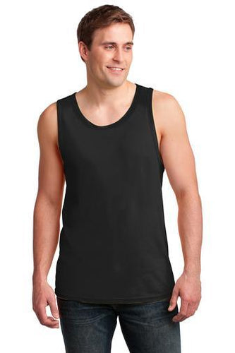 anvil combed ring spun cotton tank top 986 black