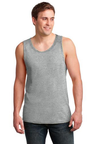 anvil combed ring spun cotton tank top 986 heather grey