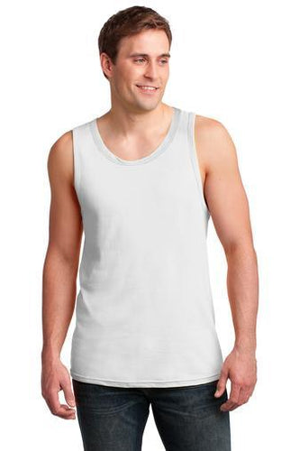 anvil combed ring spun cotton tank top 986 white