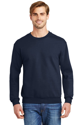 anvil crewneck sweatshirt 71000 navy, custom embroidered sweatshirts