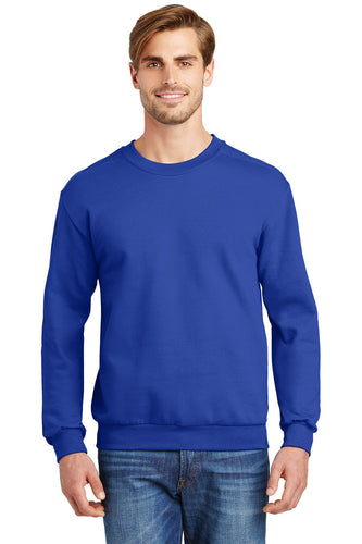 anvil crewneck sweatshirt 71000 royal blue, custom embroidered sweatshirts