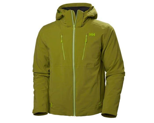helly hansen alpha jacket 65551 wood green, custom logo jackets