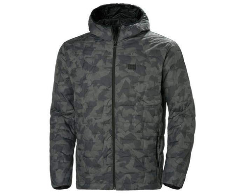 helly hansen lifaloft hooded insulator jacket 65604 charcoal ca, business logo jackets