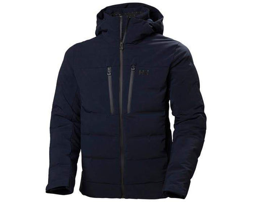 helly hansen rivaridge puffy jacket 65689 navy, custom logo jackets