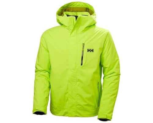helly hansen bonanza jacket 65693 azid lime, company jackets with logo