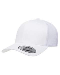 Yupoong Adult Retro Trucker Cap 6606 WHITE