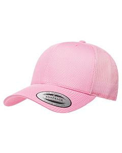 Yupoong Adult Retro Trucker Cap 6606 PINK