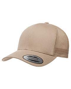 Yupoong Adult Retro Trucker Cap 6606 KHAKI