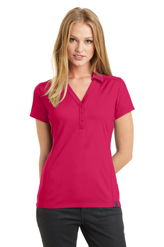 OGIO Pink Punch LOG125 polo work shirts with company logo