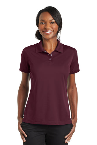CornerStone Maroon CS422 polo shirts with logo embroidery