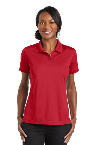 CornerStone True Red CS422 polo shirts with logo embroidery