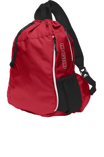 ogio sonic sling pack 412046 deep red black