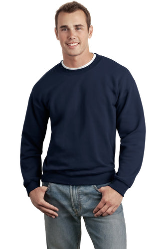 Gildan Navy 12000 custom embroidered sweatshirts