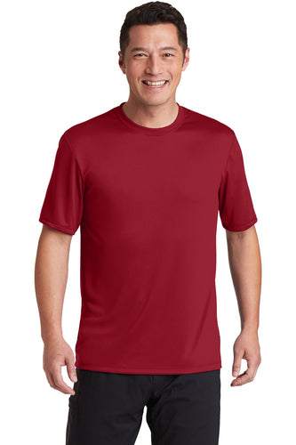 hanes cool dri performance t shirt 4820 deep red